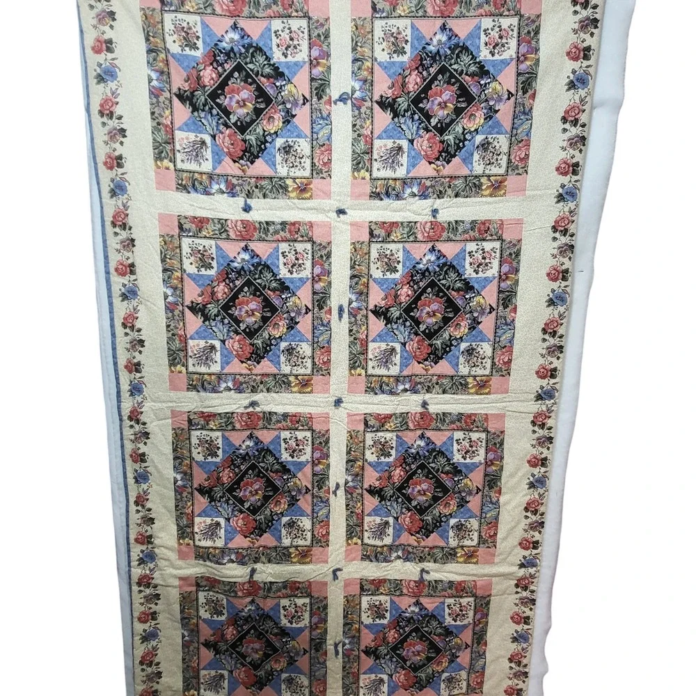 Ordal Creations Handmade Floral Patchwork Quilt Pillow‎ Cover Cushion Sham